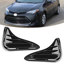 Fog Light Cover Set For 2017-2019 Toyota Corolla Front Driver And Passenger Side