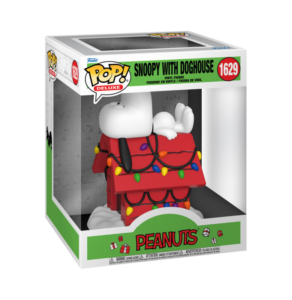 Figurine Snoopy Peanuts Deluxe Pop id&eacute;ale pour d&eacute;corer un bureau