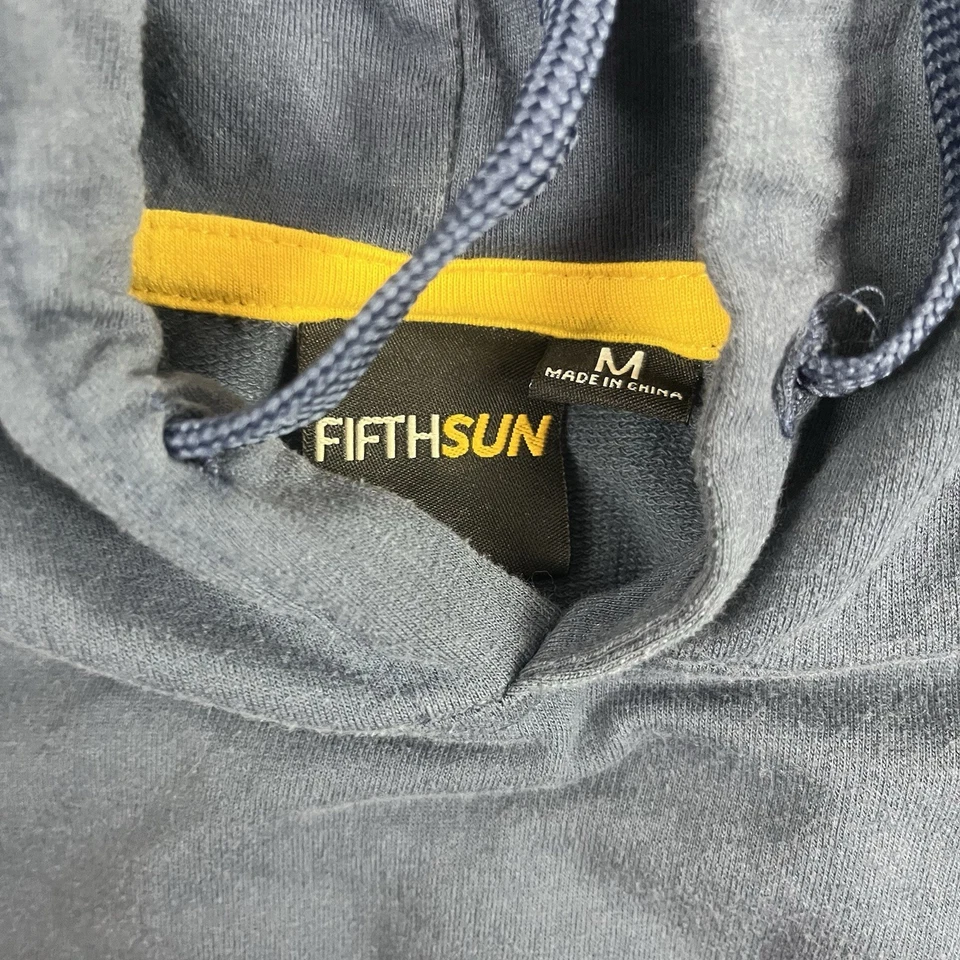 Brooklyn Boxing Gym Shirt Adult Medium Blue Hoodie Fifth Sun Workout Boxer Mens - image 4 of 4