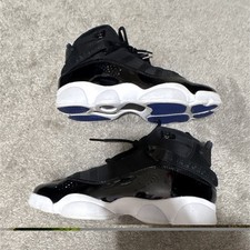 Jordan 6 Rings Black White Blue High Top Mens...