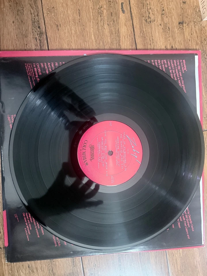 Santana "Zebop!" LP (1981) Columbia FC 37158 Vinyl NM And Sleeve EX - Image 3 of 4