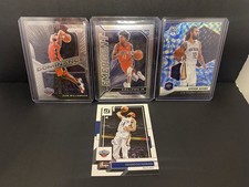 New Orleans Pelicans Basketball 4 Card Set (Zion Williamson, Kira Lewis Jr. Rc)