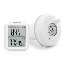 INKBIRD Floating Pool Thermometer Aquarium Wireless Indoor Receiver Spas Tester