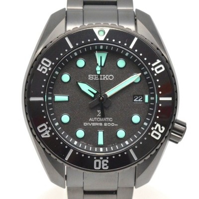 SEIKO SBDC193 Prospex Diver Scuba Black Automatic 45mm pna8mwmc | eBay