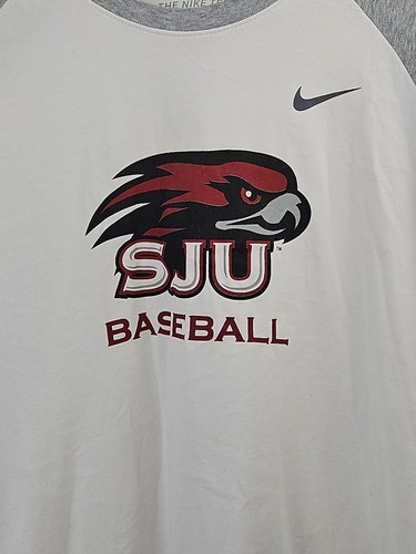 Saint Joseph’s University Baseball Nike Long Sleeve Tee Mens Med - Picture 2 of 4