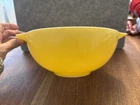 VTG Pyrex 443 Mixing Bowl 2.5 Qt Primary Colors Nesting Yellow Cinderella
