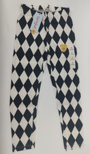 New Cat  Jack Black  White Diamond Leggings Girls Size Small