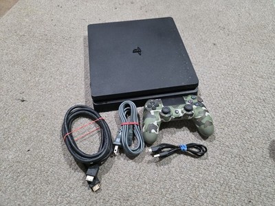 SONY PS4 SLIM 500GB CONSOLE CUH-2015A W/ 1 CONTROLLER & CABLES