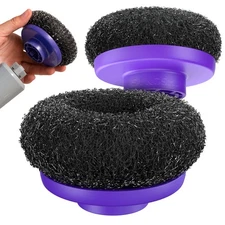 PRO Electric Spin Scrubber Steel Brush Set for Cleaning (2 Units) Perfect for...