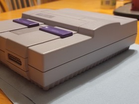 Recapped Nintendo SNES Console - OEM Controllers and Cables - Mario Games + more