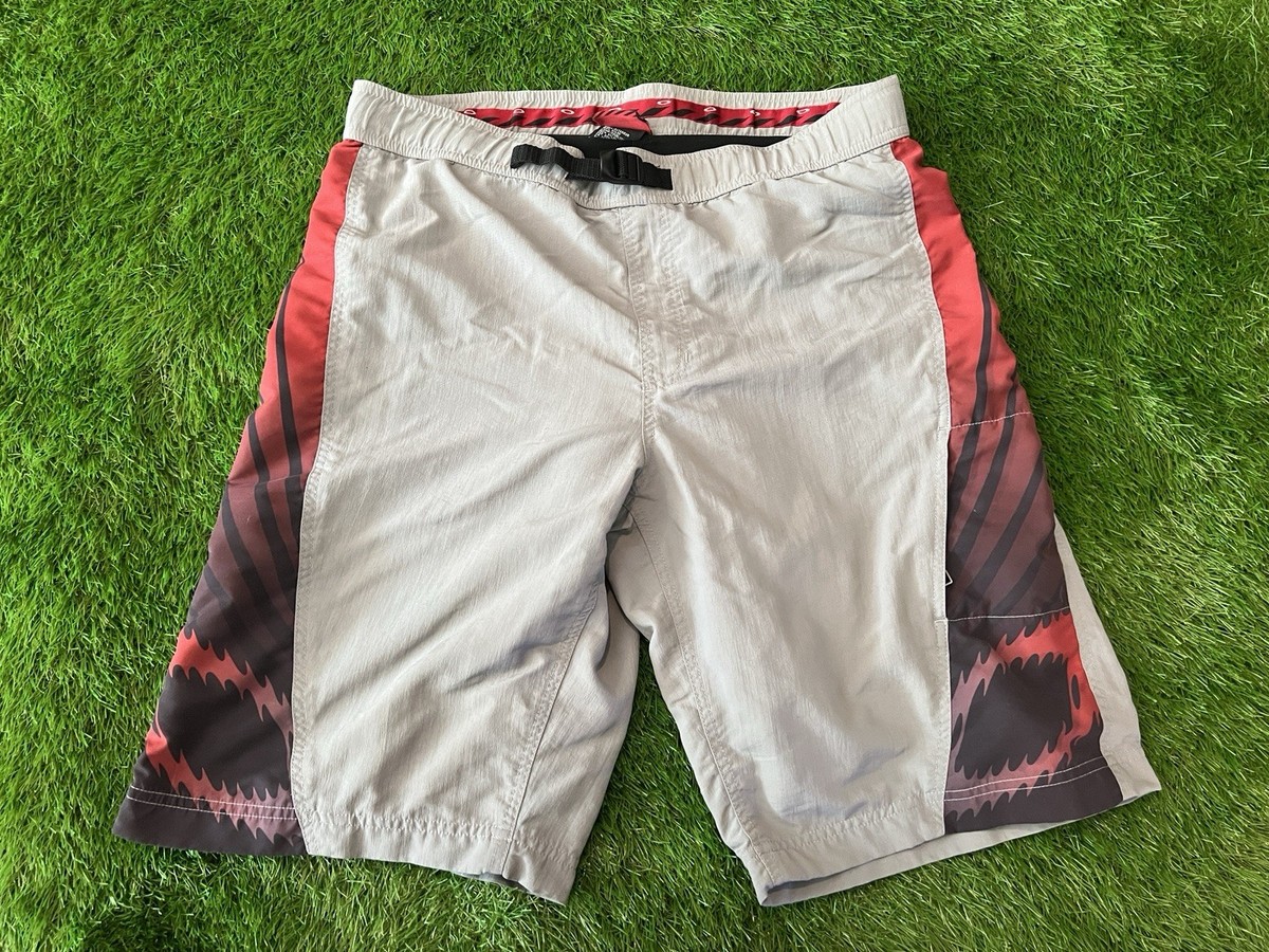 Vintage Y2K Oakley Software MTB Cycling Shorts W/ Belt - Red Tag