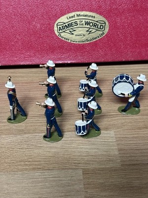 Royal Marines Trommeln und Bugles 54mm, Armeen der Welt von Dorset.