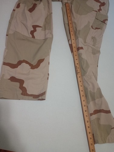 Vintage 2000'S US Military Camouflage 3C Desert Camo Military Medium Long - Picture 5 of 7