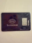 2.5 Gram Silver Bar - IGR .999 Fine Silver In Certified Assay