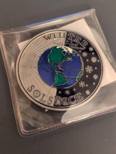 UNACTIVATED-Geocoin -Winter Solstice Coin