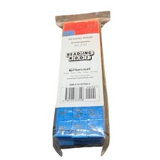 Reading Rods Kindergarten Set of 63 Learning Educational Alphabet Letter Blocks