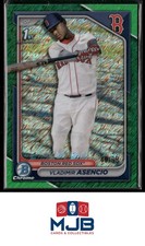 2024 Bowman Chrome Vladimir Asencio Green Shimmer Refractors #/99 #BCP-227