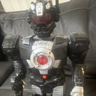 Black & Silver Robot Action Figure w/ Red Chest Light Ages 4-10 — photo 6