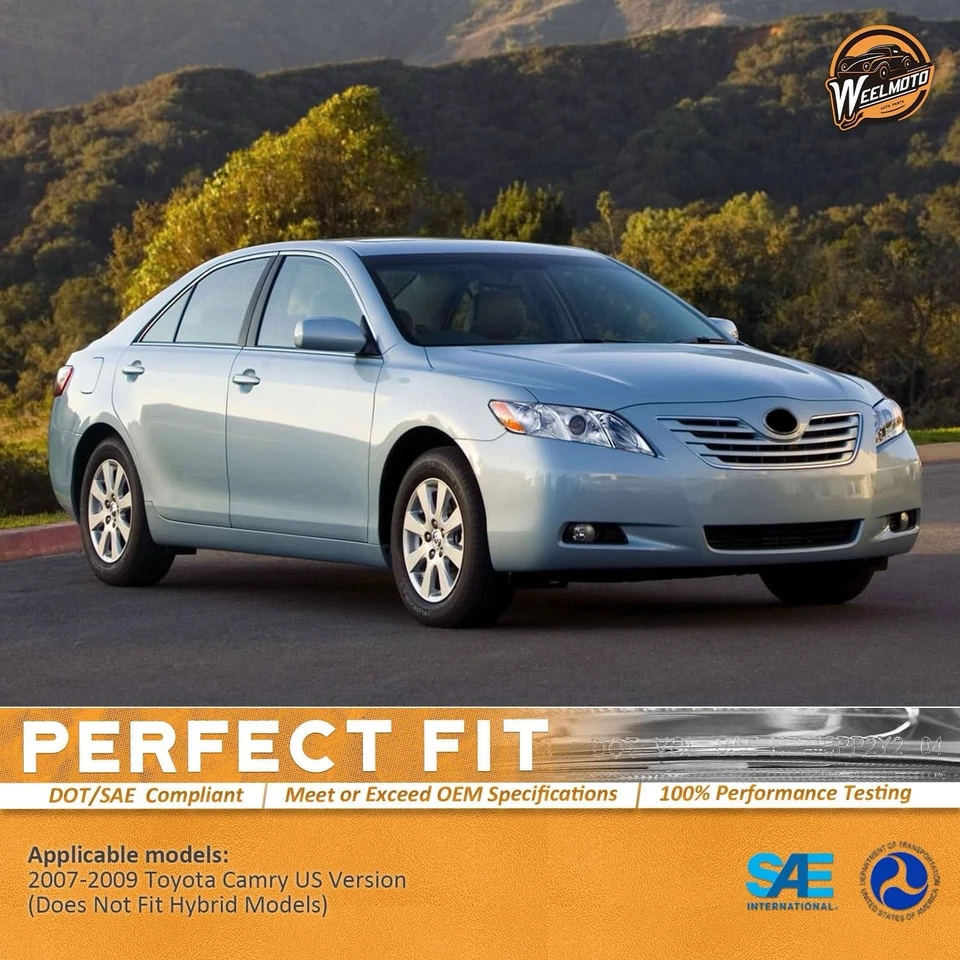 Anti-Fogging Headlights Assembly for 2007-2009 Toyota Camry, Headlights for 2... - Image 2 of 4