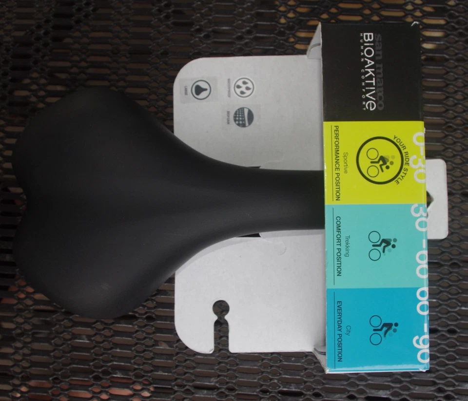 Sillín deportivo grande Selle San Marco Bioactive City / Trekking / Foto 2 de 4