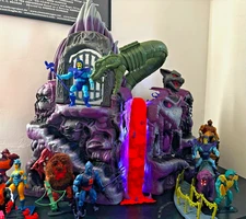 Lava Fall For  Snake Mountain Origins and  it lights up MOTU He-man