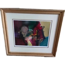 Don Hampton Original Abstract Framed high Quality Home Art 61x77inch