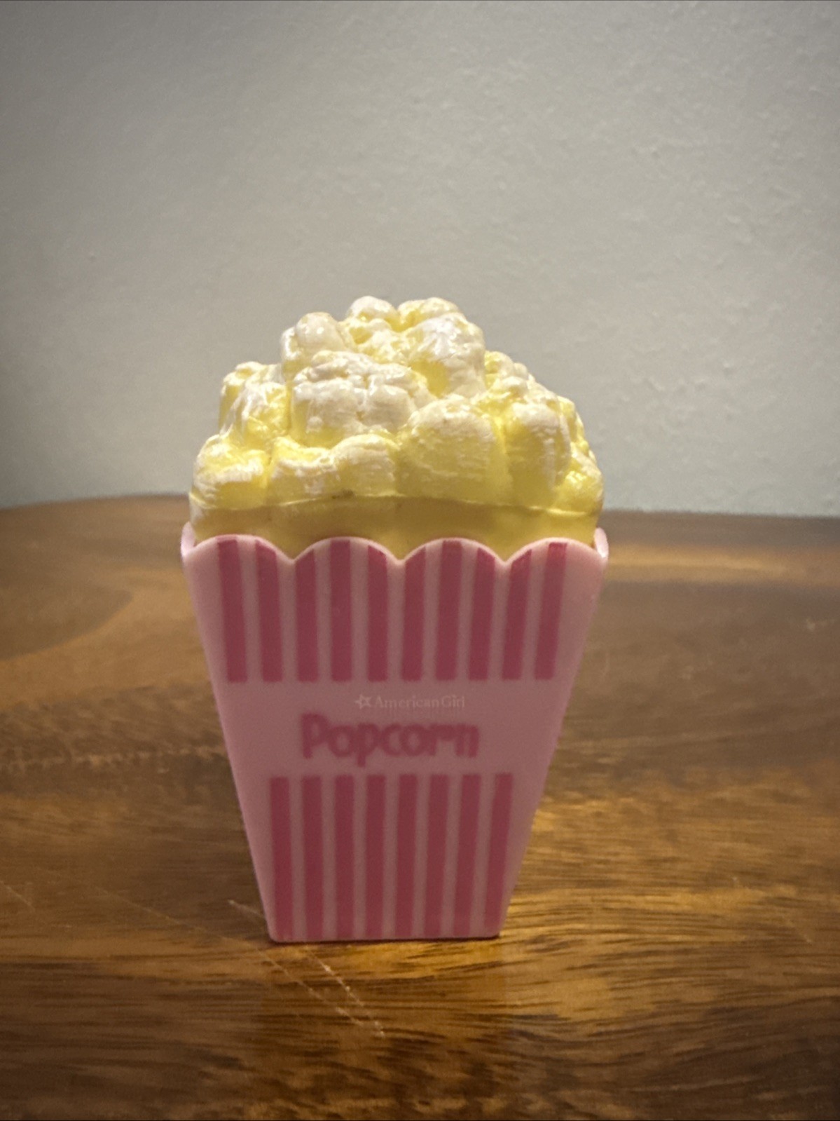 American Girl Doll Popcorn Tub Movie Pink Stripe 18" Play Fo