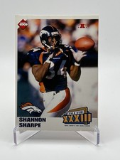 Shannon Sharpe #B9 Denver Broncos TE 1999 Collectors Edge Super Bowl XXXIII
