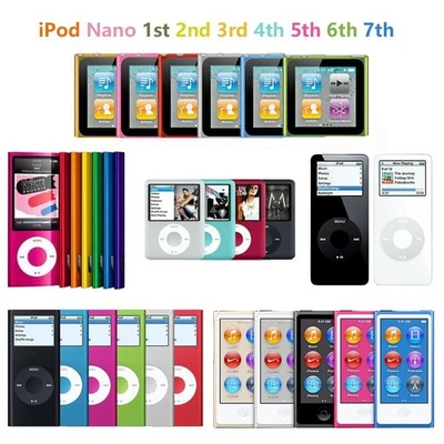 ✨NEW Sealed✨ Apple iPod Nano 3rd 4th 5th 7th Gen 4GB 8GB 16GB MP3 Players - Image 1 of 4