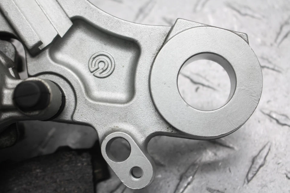 2016 KTM 690 DUKE BREMBO REAR BRAKE CALIPER W MOUNT BRACKET - Image 4 of 4