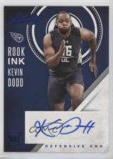 2016 Panini Absolute Rook Ink Blue Kevin Dodd #33 Auto im4