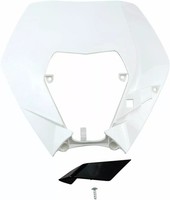Kunststoff Frontscheinwerfer Weiß UFO Ktm Exc 125-200-250-400-450-530-300-500...