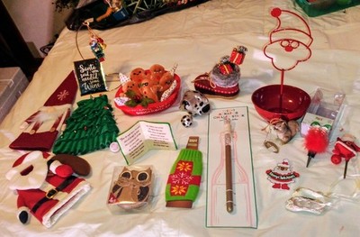 Christmas Holiday Lot of Decor & Ornaments Some Collectables And Vintage Items. 