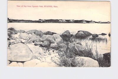 PPC Postcard MA Massachusetts Hyannis View Of Bay From Hyannis Park