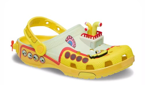 Crocs The Beatles Yellow Submarine Classic Clog 210893-90H Men's Size 13 - Picture 2 of 6