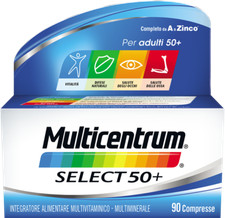 Multicentrum Select 50+ Integratore Alimentare 30 Compresse