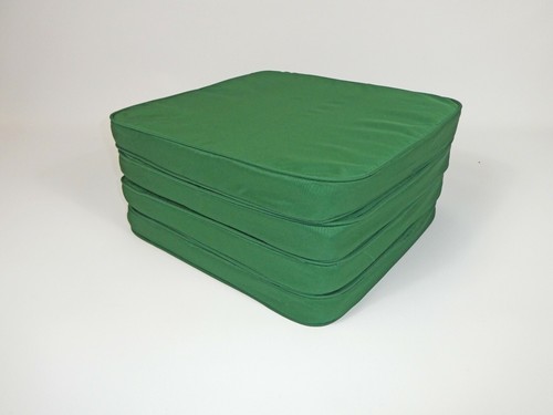 Poduszka na krzesło Podkładka na siedzisko ogrodowe patio - wodoodporna zapinana na zamek zdejmowana pokrowiec - Zdjęcie 1 z 4