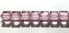Swarovski Crystal Cubes 6mm  288 pcs Lt. Rose 5601