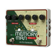 Electro Harmonix Deluxe Memory Man Tap Tempo 550-TT Analog Delay Pedal, New!