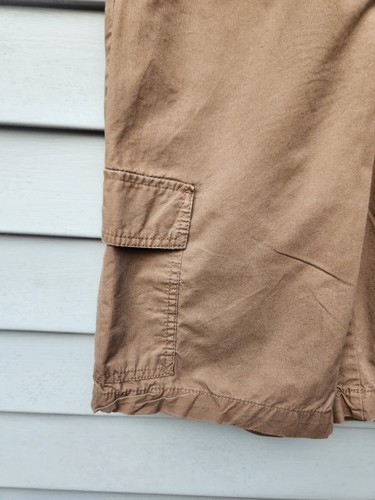 Old Navy Boys Plus Cargo Jogger Shorts SIZE 2XL Tan 207916 100% Cotton - Picture 4 of 10