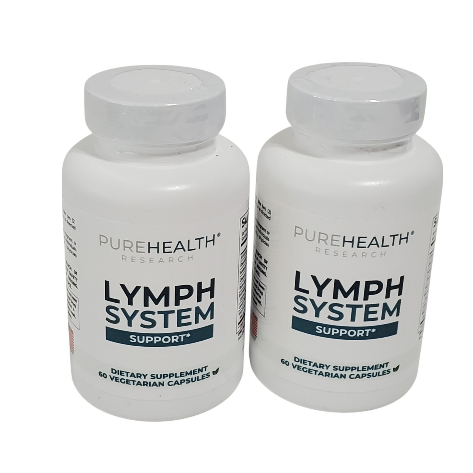 Pure Health Research Lymph System Support 120 Capsules (2bottles) 10/2026 Sealed