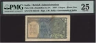 India Reserve Bank (1935) 1 Rupee Pick 14b Wmk: Star. PMG 25 Very Fine.