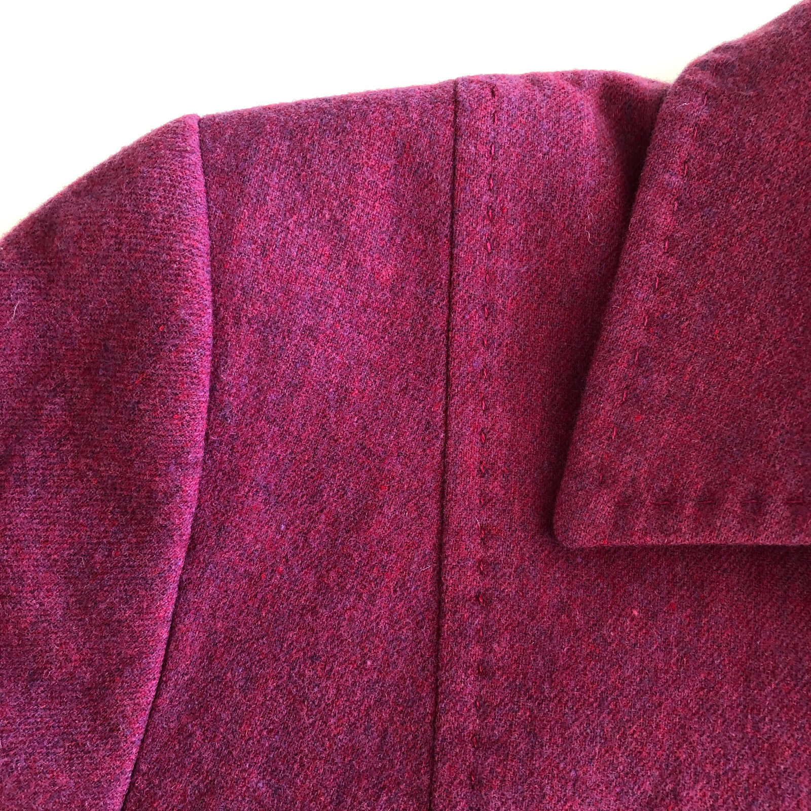 Vintage Pendleton Wool Pink Collared Buttoned Cro… - image 8