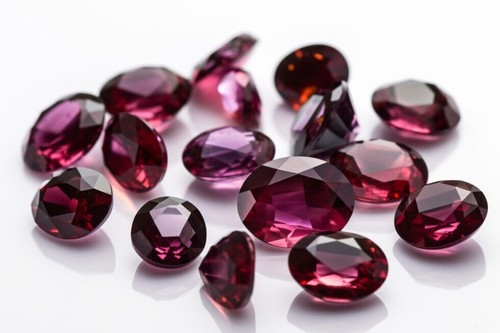 Natural Beautiful Rhodolite Garnet Oval Cut Oval 4x3 MM Wholesale Gemstone Lot - Picture 2 of 6