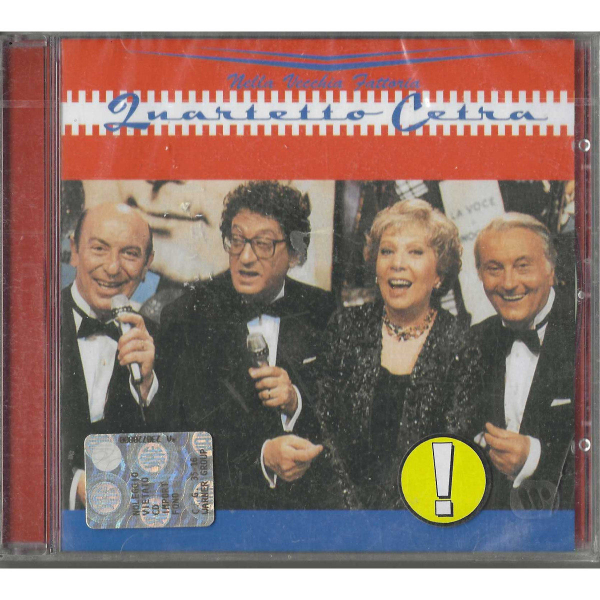 Cetra CD Quartet Nella Vecchia Fattoria / Warner Fonit – 3984295622 Sealed