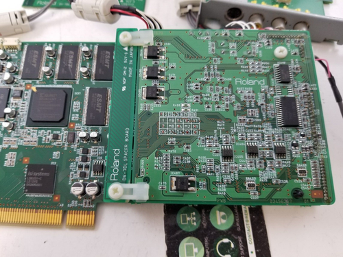Vintage Roland DV-7DL Video Editor "Based PCI" Interface Boards + Cables FS - Picture 4 of 7