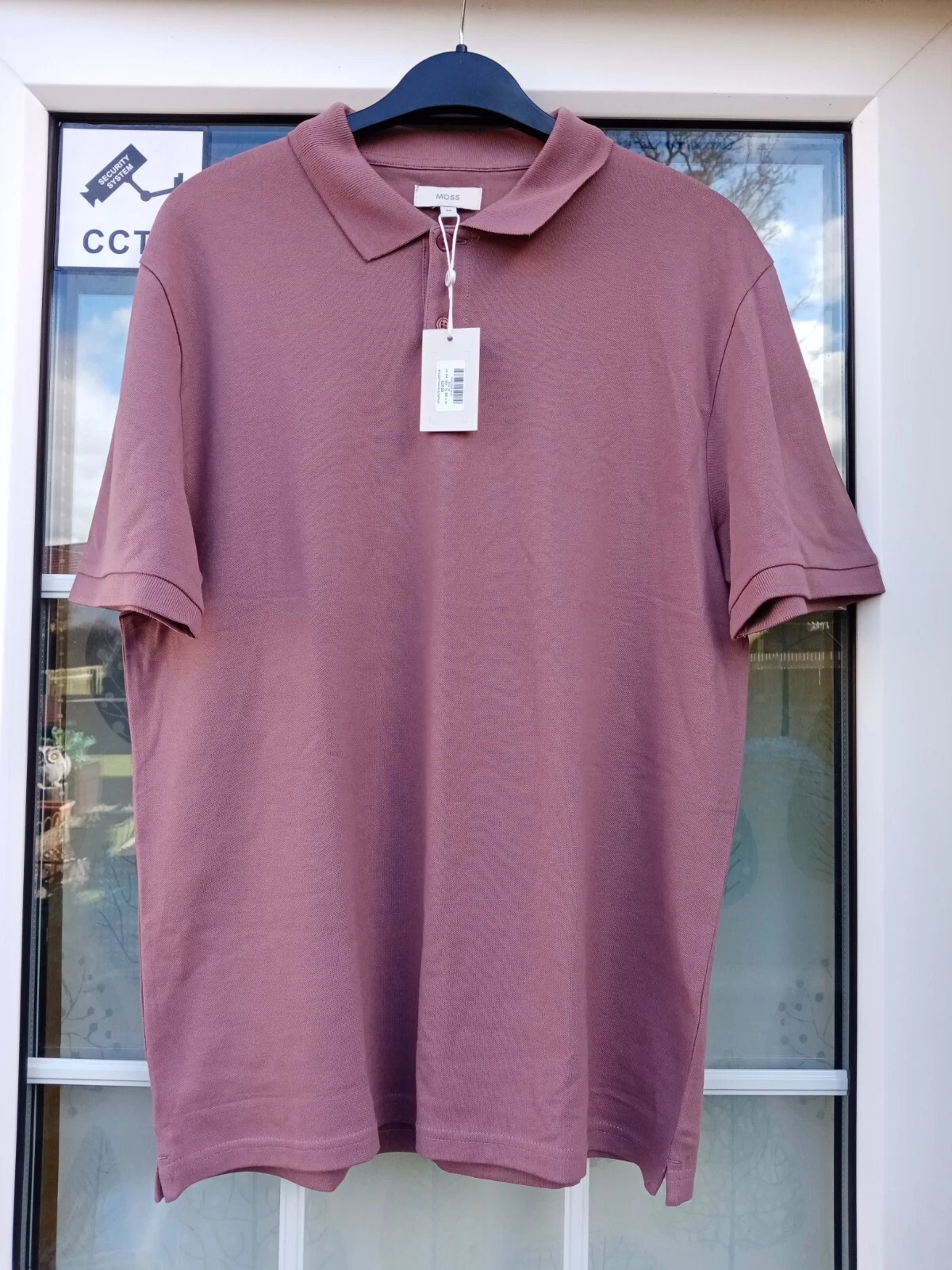 Moss Dusty Pink Piqué Polo Shirt Size Small & Medium
Opens in a new window or tab
