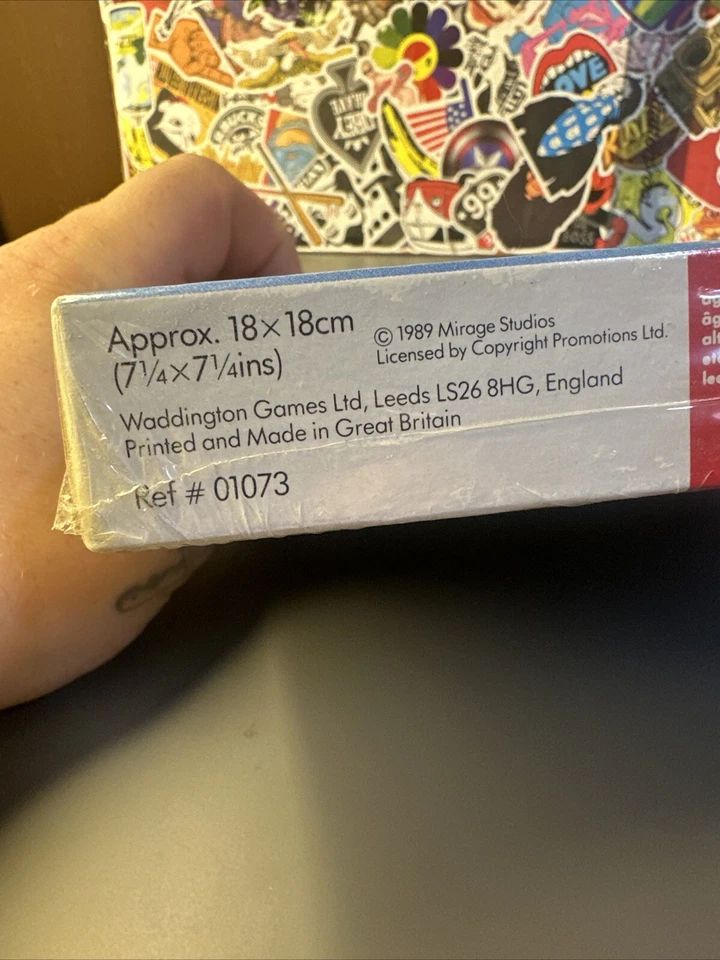 Vintage 1989 Teenage Mutant Hero Turtles Wooden Puzzle Jigsaw TMNT NEW - Image 4 of 4