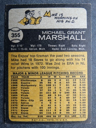 (VG) 1973 Topps Baseball Cards Complete Your Set U You Pick From List 221-440 - Picture 222 of 309