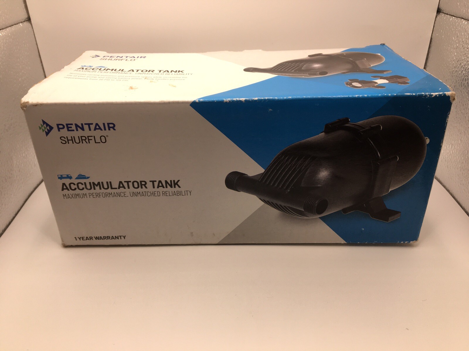 SHURflo 182-200 Fresh Water Accumulator Tank RV Camper 5th Wheel Motor Home